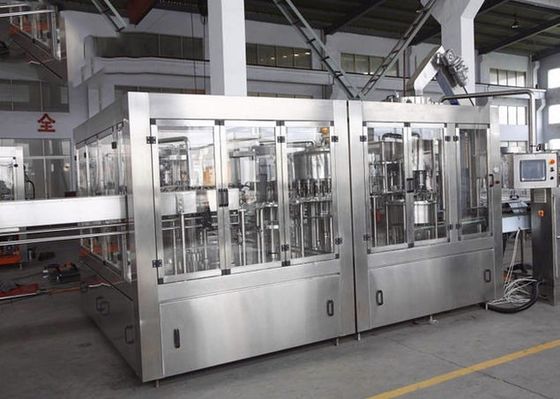 Ausspülende Flaschen-Füllmaschine Kopf 18 Monoblock aseptische